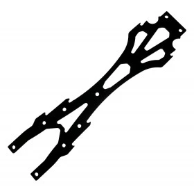3RACING Support Supérieur de Châssis Sakura D4 SAK-D418