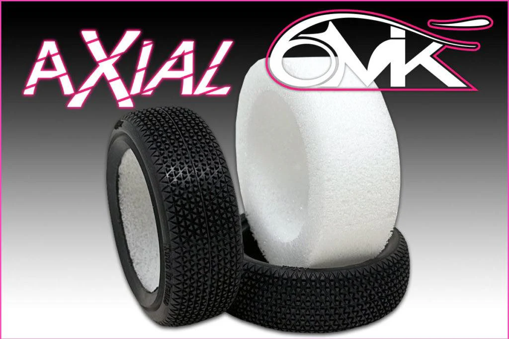 6MIK Pneus Avant Slim Axial + Inserts 1/10 4x2 (x2) TM113