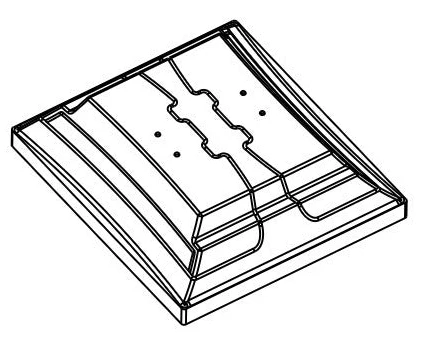 Absima Aileron arrière transparent (x2) Speck-B 1/24 HBP250145