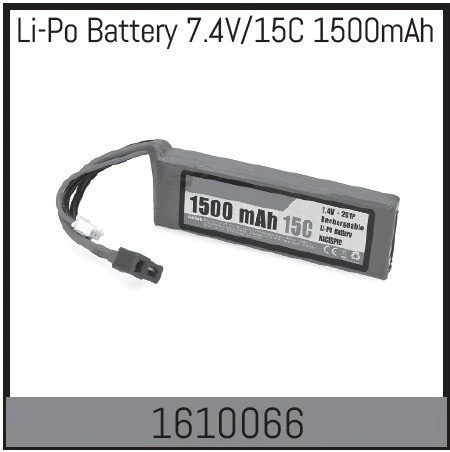 Absima Batterie Lipo 7.4V 1500mAh Touring 1/16
