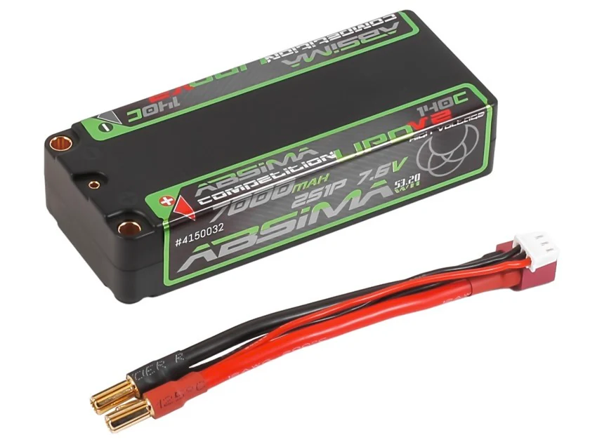 Absima Batterie Lipo 2S Mid Size HV 7.6V 7000mAh 140C 4150032