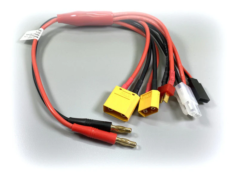 Absima Cordon de charge 5en1  XT90/XT60/Dean/JR/Tamiya 3040046