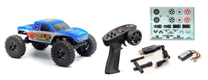 Absima Mini Crawler The GOAT Brushless Performance 1/18 RTR AB1810360 - Image 10