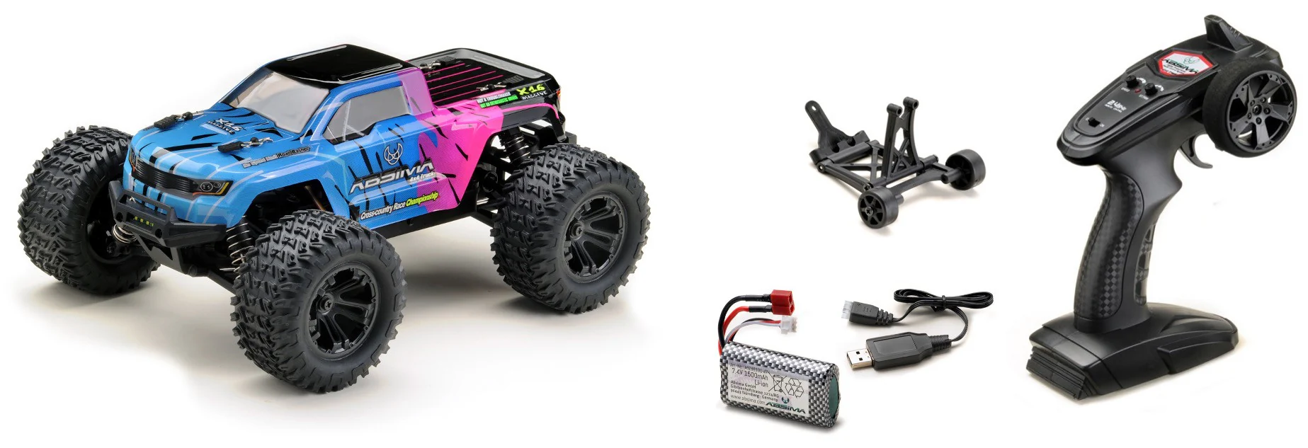 Absima Monster Truck Mini AMT 1/16 4WD RTR - Image 23