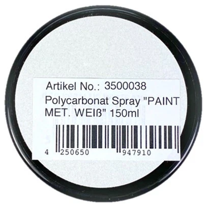 Absima Peinture Pour Lexan 150ml Blanc Metal 3500038