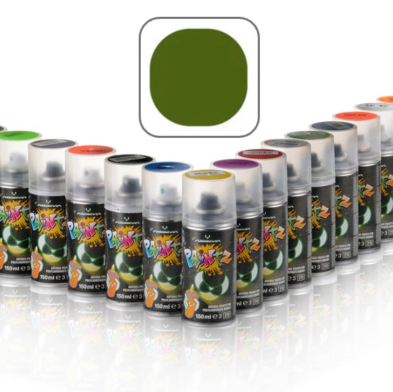 Absima Peinture Pour Lexan 150ml Olive 3500018