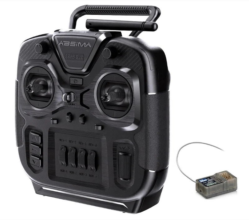 Absima Radio SR6S Evo 6 Voies 2.4ghz + Récepteur R6WP 2000023