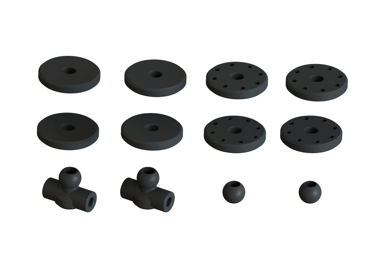 Arrma Amortisseurs Alu Big Bore 16mm Complets 133mm (x2) ARA330622 - Image 2