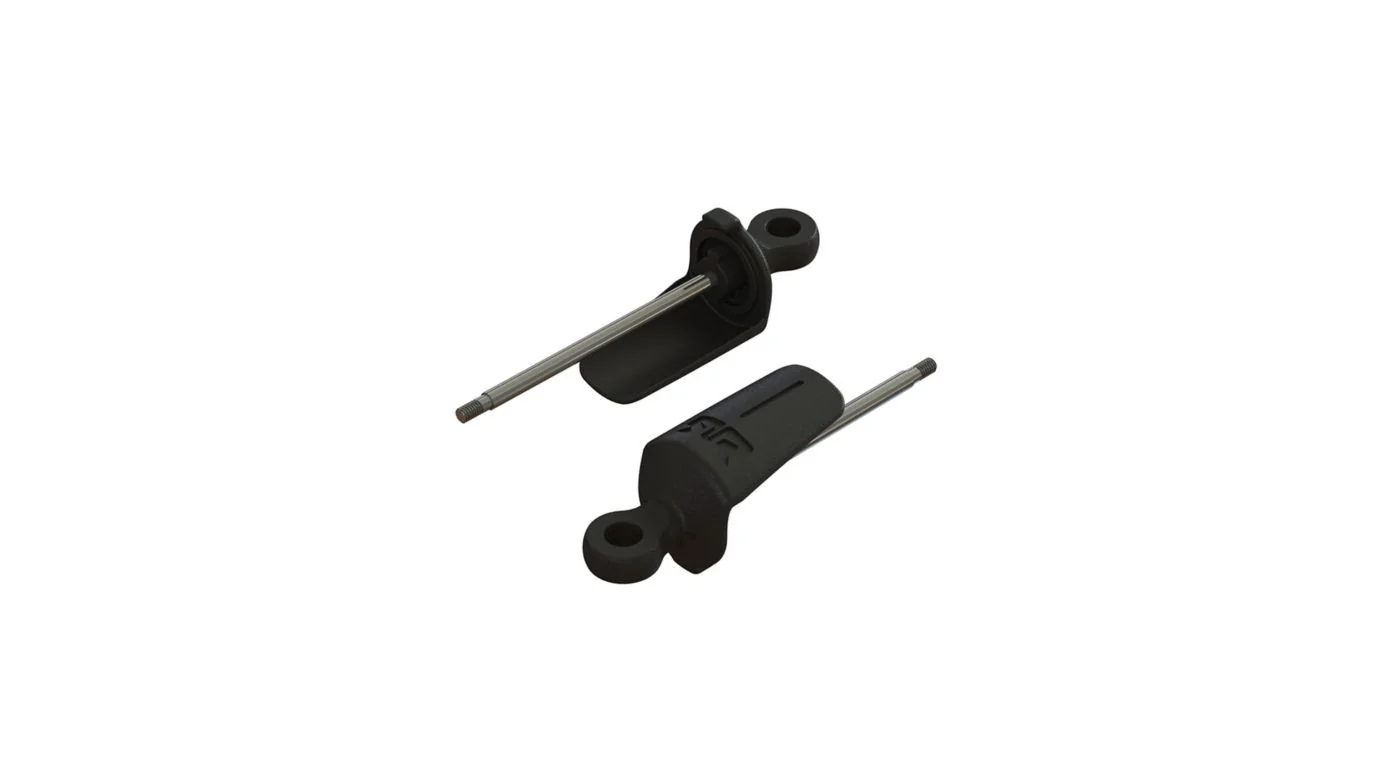 Arrma Axe Amortisseur avec Chapes (x2) Granite AR330536
