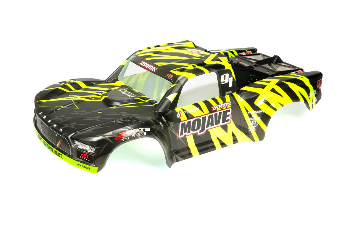 Arrma Carrosserie Peinte Jaune Mojave ARA411002