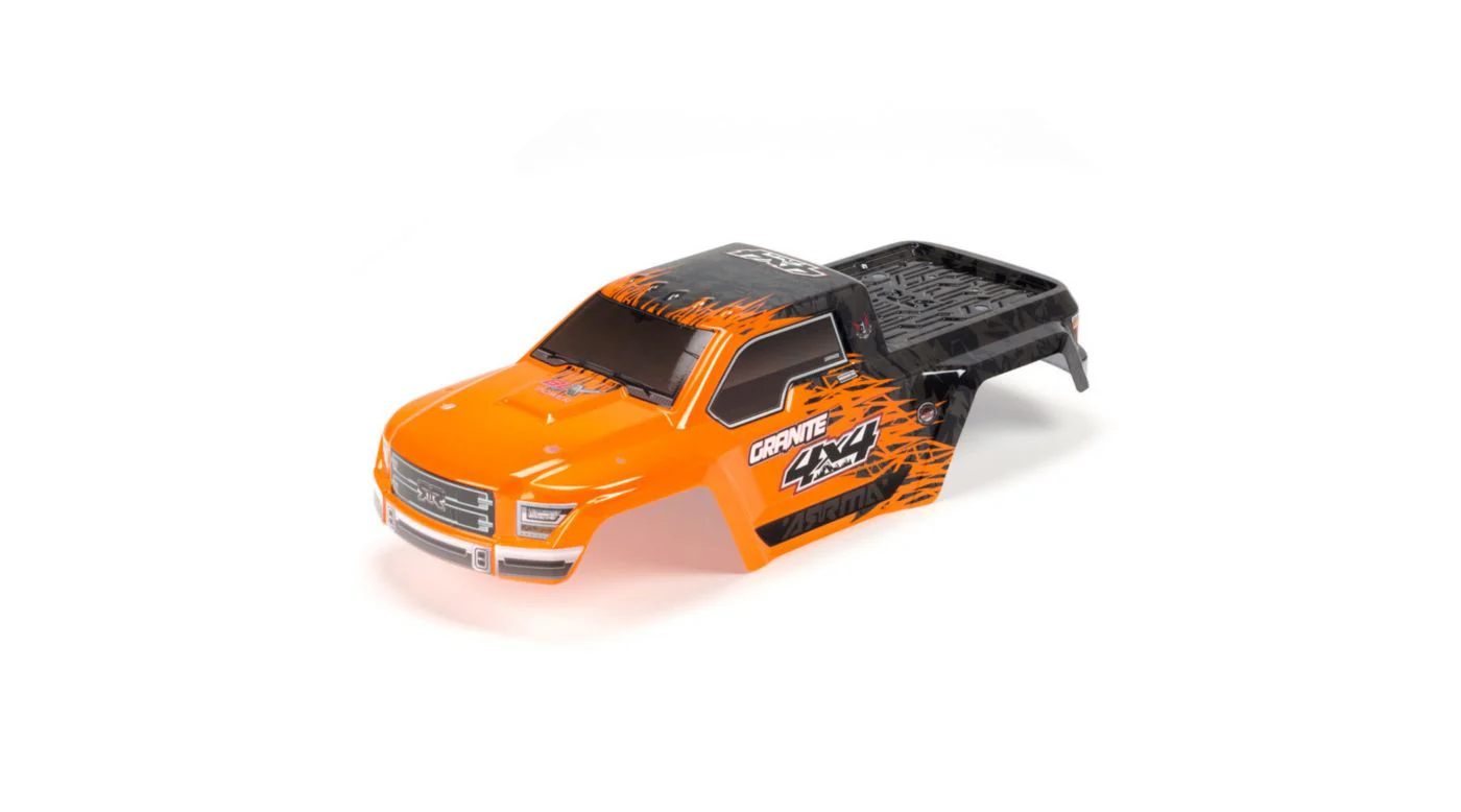 Arrma Carrosserie Peinte Orange Granite 4x4 BLX AR402208