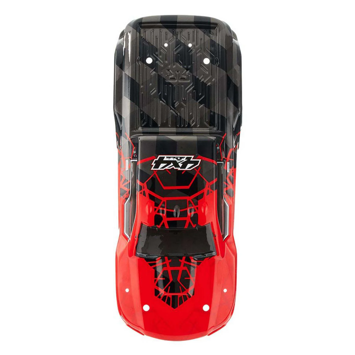 Arrma Carrosserie Peinte Rouge Granite 4x4 Mega AR402256 - Image 3
