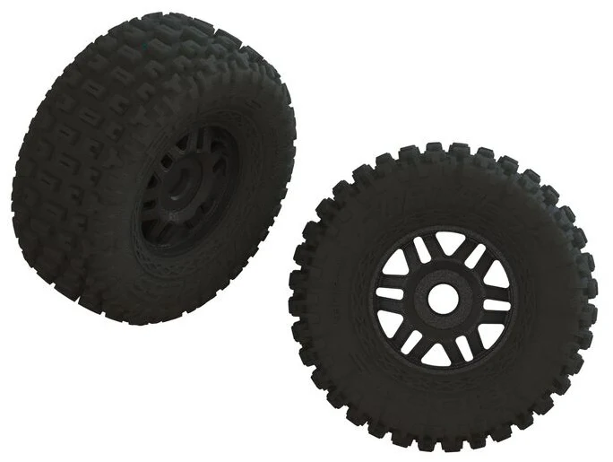 Arrma Pneus + Jantes dBoots (x2) Mojave 4S ARA550110