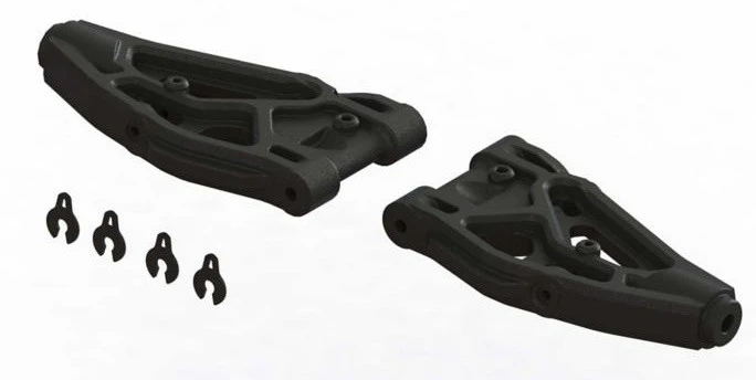 Arrma Triangle de Suspension Avant Inférieur 100mm (x2) ARA330606