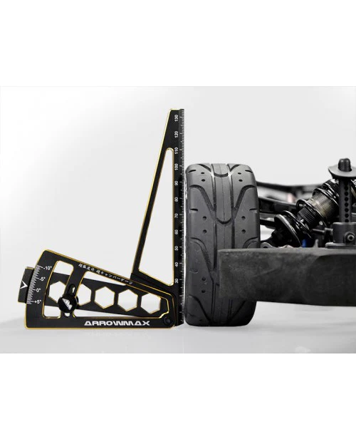 Arrowmax Équerre de Carrossage pour 1/8 Black Golden AM171098 - Image 2