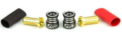 Avid Connecteur Or Bullet Male ø4mm avec Grip (6Pcs) AV10111-4
