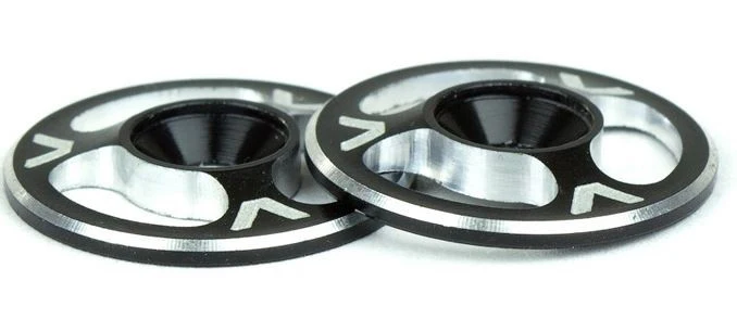Avid Rondelles d'Aileron Aluminium Allégé (x2) 1/10 AV1060 - Image 3