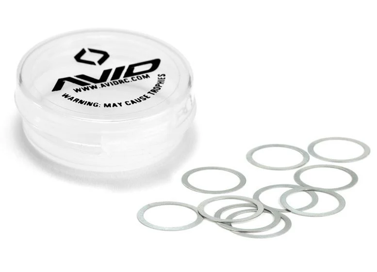 Avid Rondelles de calage 10x12.5x0.2mm (x10) AV-SHIM-SS-1002