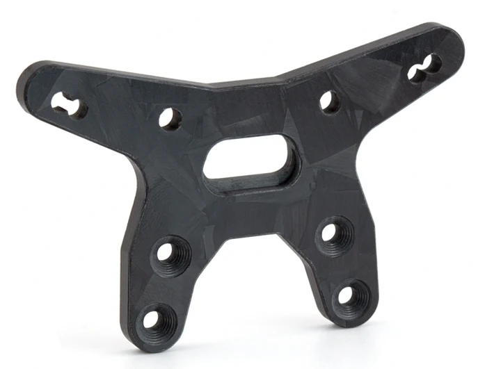 Avid Support amortisseurs Avant -3mm Carbone forgé RC10 B7 AV10140-3-F
