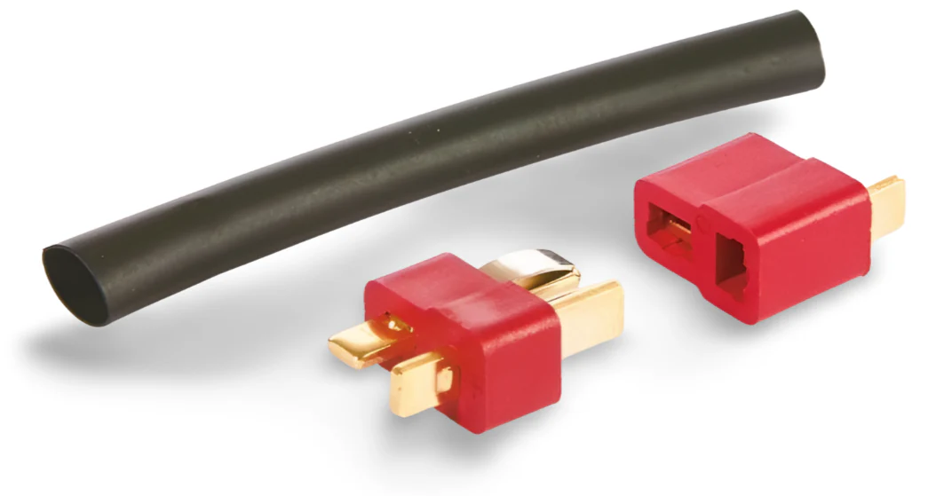 AVIO Connecteur Dean Male et Femelle + Gaine Thermo 5600610605