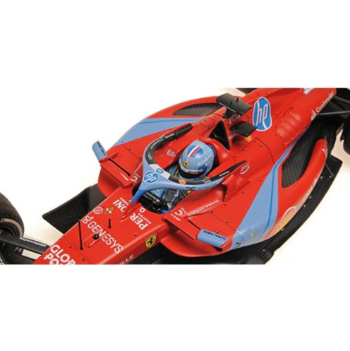 BBR Models Diecast F1 F-24 16 Charles Leclerc F1 Miami 2024 1/18 BBR241826 - Image 5