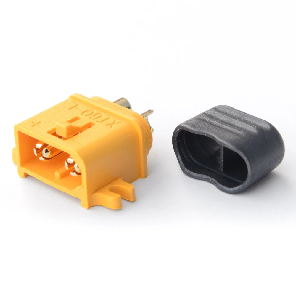 Beez2B Connecteur prise XT60-L avec capuchon Male (10x) BEEC2035M