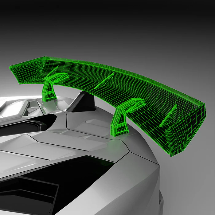 Bittydesign Aileron High Downforce pour Carrosserie Jota BDWHD-JTA - Image 3