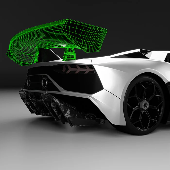 Bittydesign Aileron High Downforce pour Carrosserie Jota BDWHD-JTA - Image 4