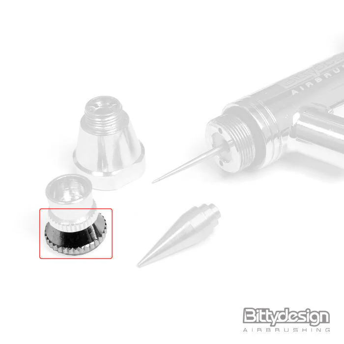 Bittydesign Bouche de Buse 0.3mm pour Aérographe Michelangelo 182S-00203 - Image 2