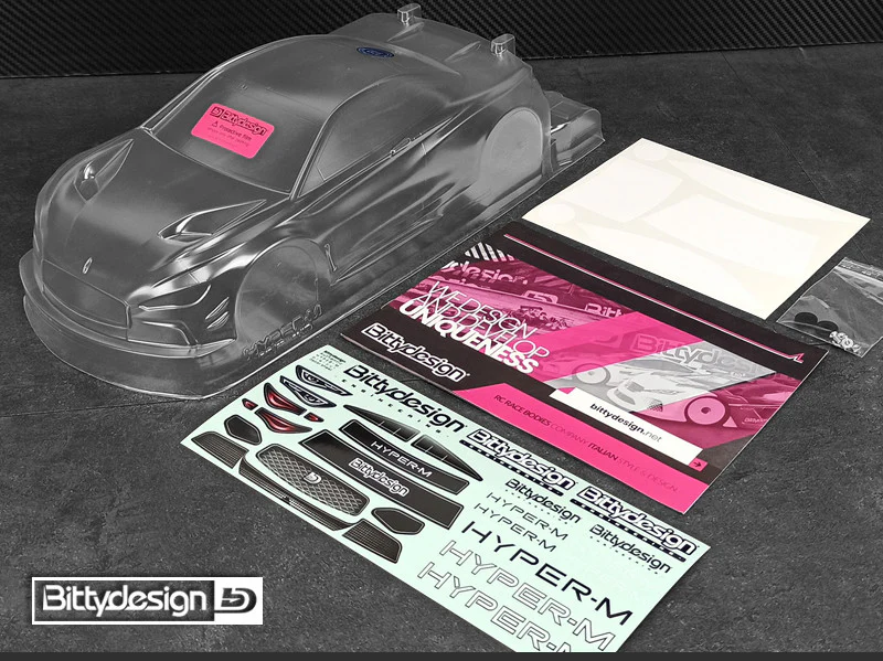 Bittydesign Carrosserie 1/10 Châssis M BDTC-HYPM - Image 8