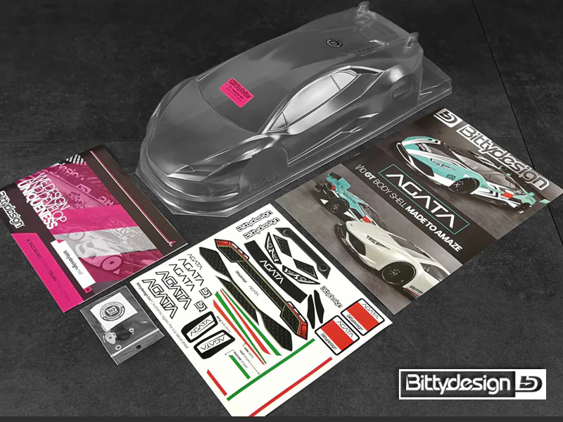 Bittydesign Carrosserie Agata 1/10 GT 190mm BDGT-190AGT - Image 4