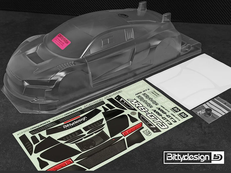 Bittydesign Carrosserie AR8 GT3 190mm BDGT-190R8 - Image 4