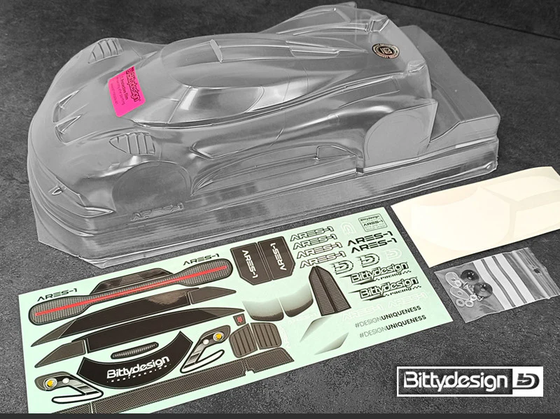 Bittydesign Carrosserie Ares-1 1/12 BDGT12-AS1 - Image 5