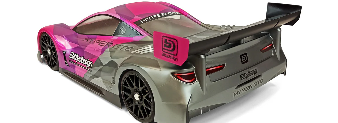 Bittydesign Carrosserie GT8 Hyper 1/8 325mm BDGT8-HYP - Image 3