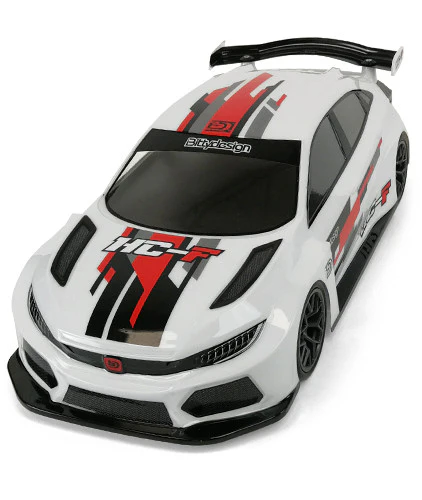 Bittydesign Carrosserie HC-F 1/10 FWD 190mm BDFWD-190HCF - Image 2