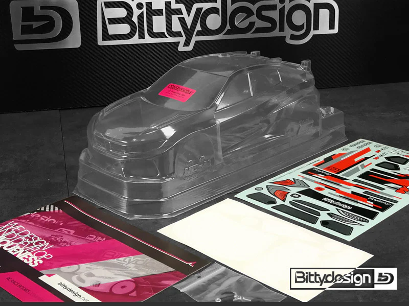 Bittydesign Carrosserie HC-M 1/10 M-Chassis BDFWD-HCM - Image 5
