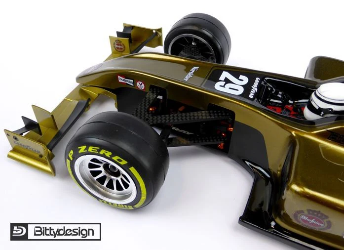 Bittydesign Carrosserie Type-6R 1/10" de F1 BDF1-T6R - Image 3