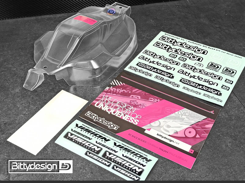 Bittydesign Carrosserie Vision Kyosho MP10E Prédécoupée VIS-KYOMP10E - Image 7
