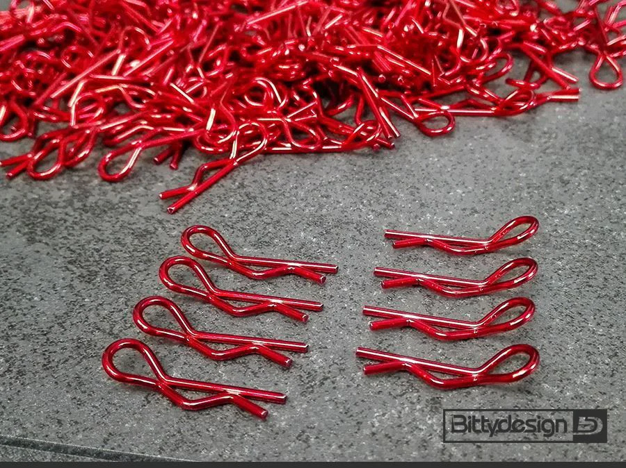 Bittydesign Clips de carrosserie 1/10 (x8) BDBC-8 - Image 8