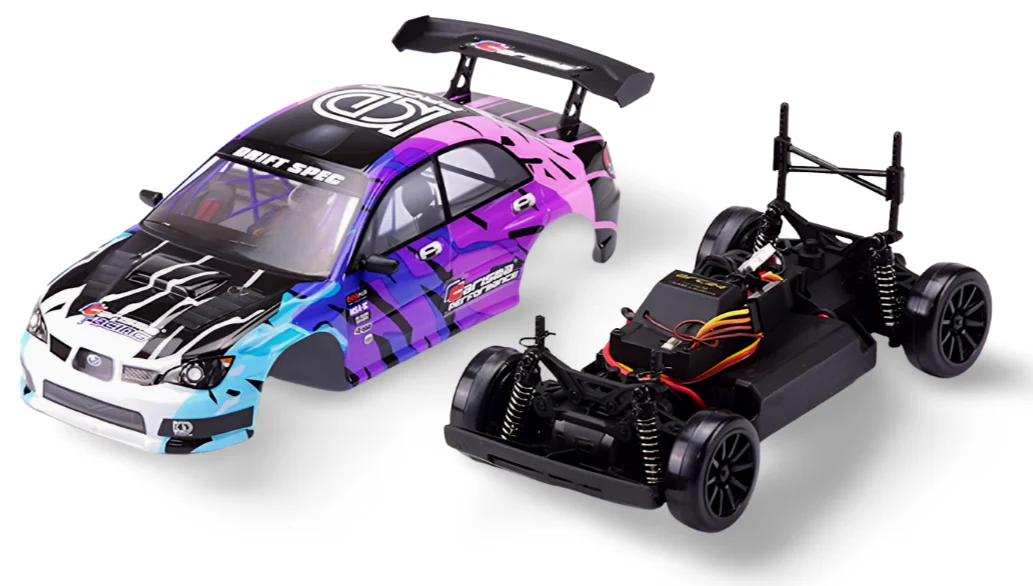 Carisma GT24 2.0 Subaru Impreza STI 2006 Drift Spec 2 4x4 Brushless 4wd RTR 1/24 90268 - Image 7