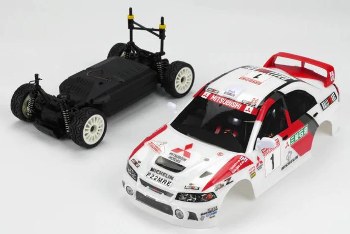 Carisma GT24 Mitsubishi Lancer EVO WRC 4x4 Brushless 4wd RTR 1/24 CARI86868 - Image 8