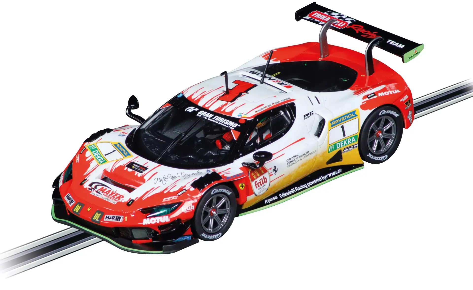 Carrera Digital 132 Ferrari 296 GT3 Frikadelli Racing, No.1, 24H Nürburgring 20032054