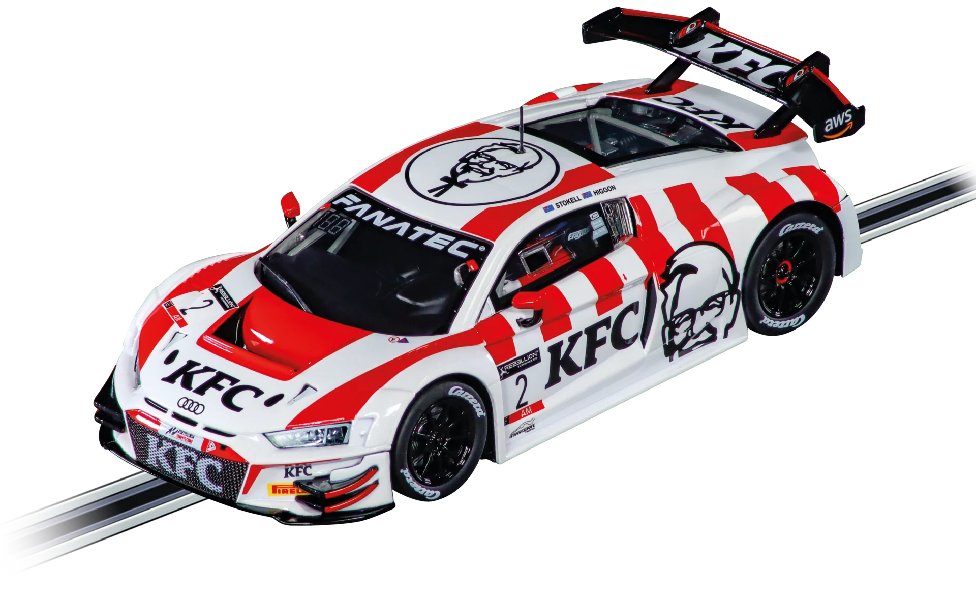 Carrera Digital 132 Audi R8 LMS GT3 evo II "KFC Racing, No.2 32073