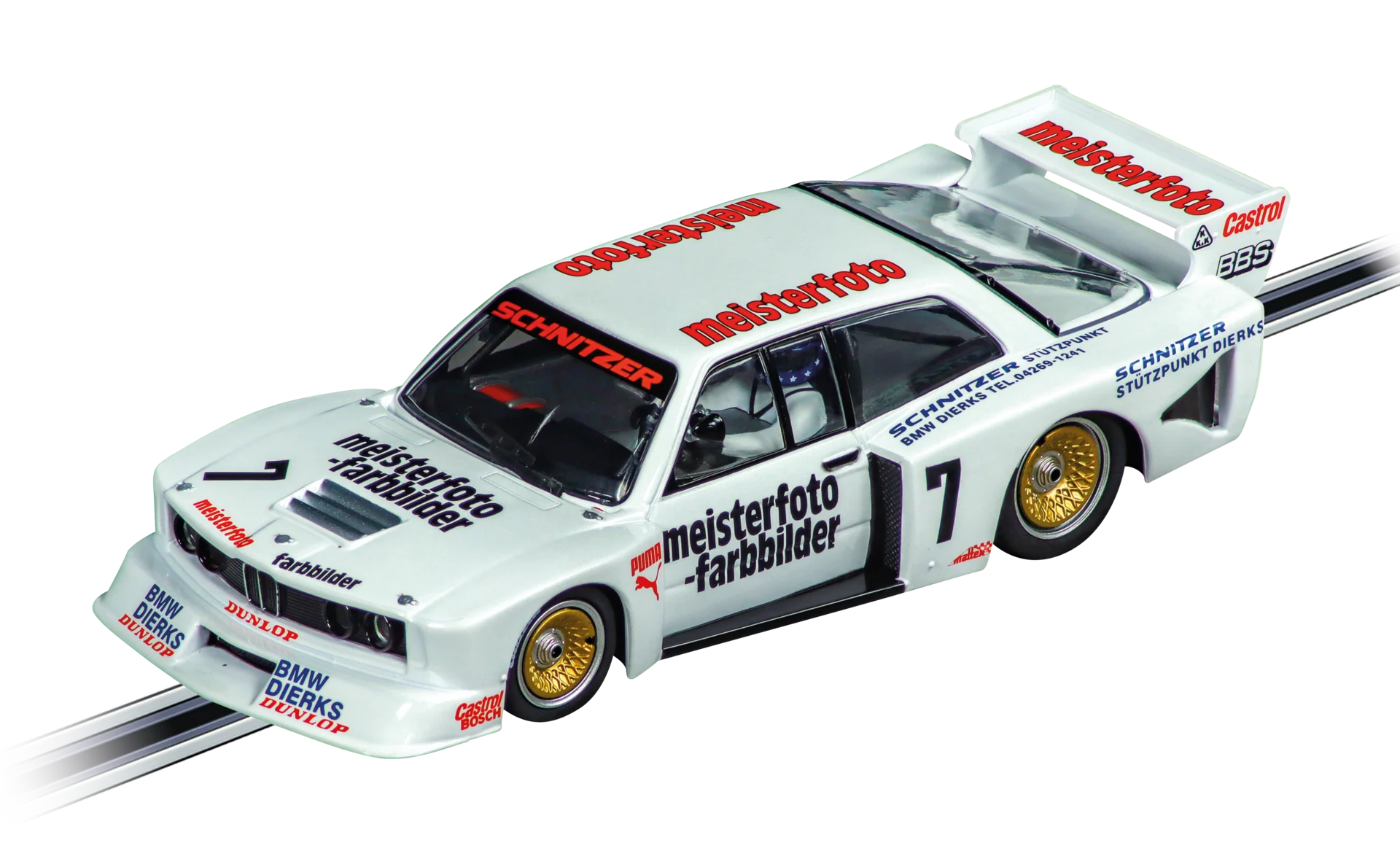 Carrera Digital 132 BMW 320 Turbo Flachbau Team Schnitzer, No.7 32037