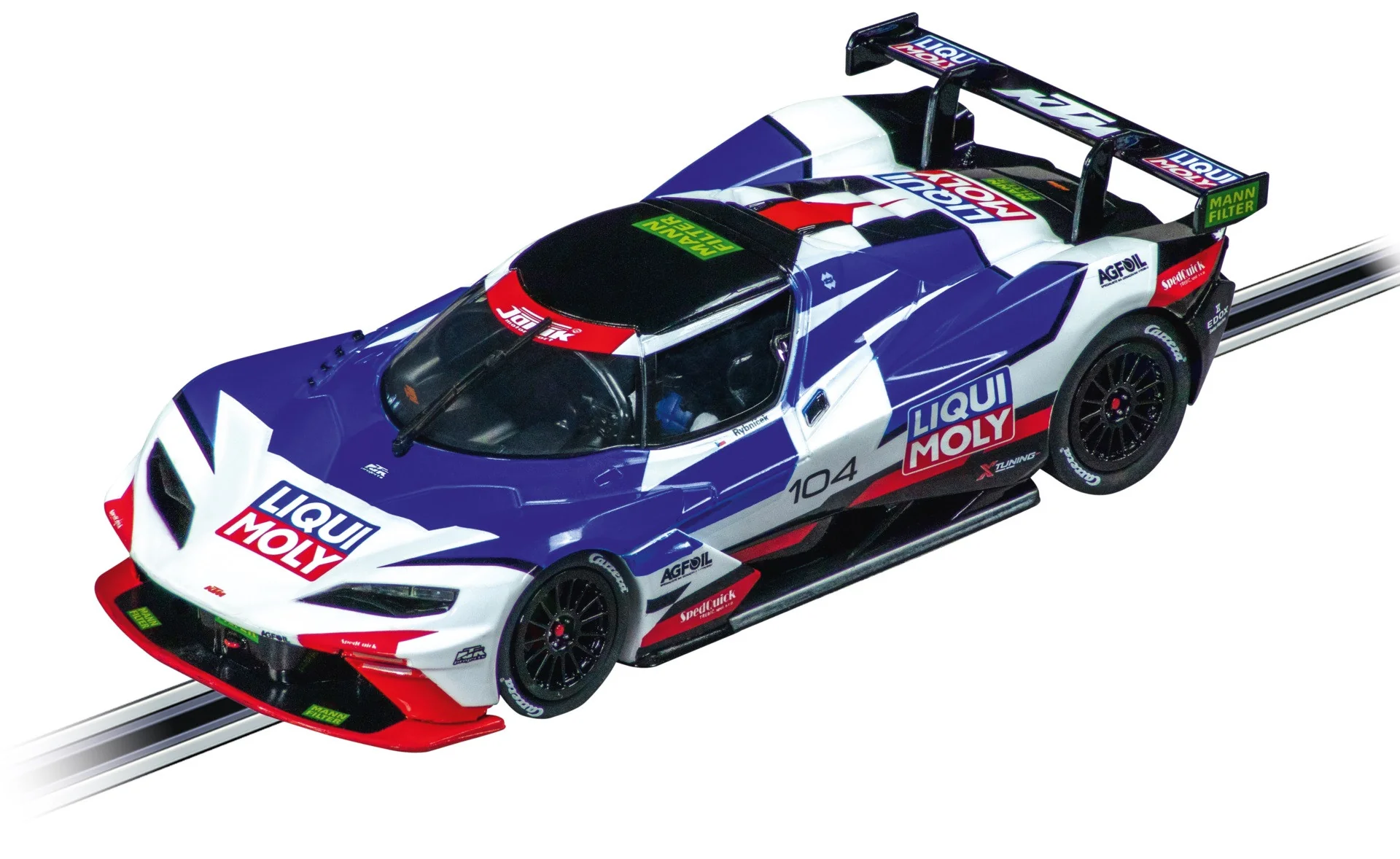 Carrera Digital 132 KTM X-BOW GTX Liqui Moly, n°104 31076