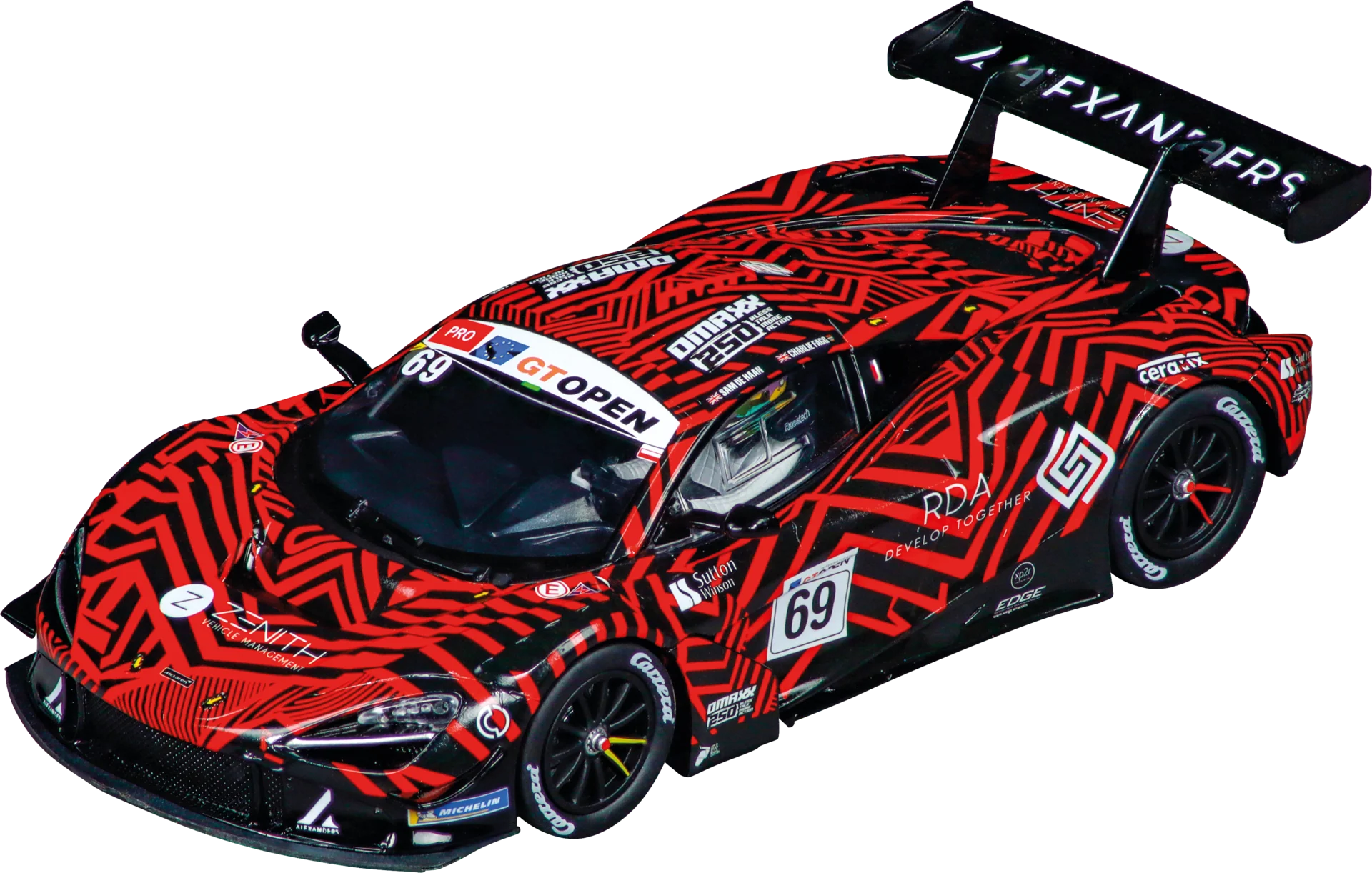 Carrera Evolution 132 McLaren 720S GT3 Optimum Motorsport, n°69 27781