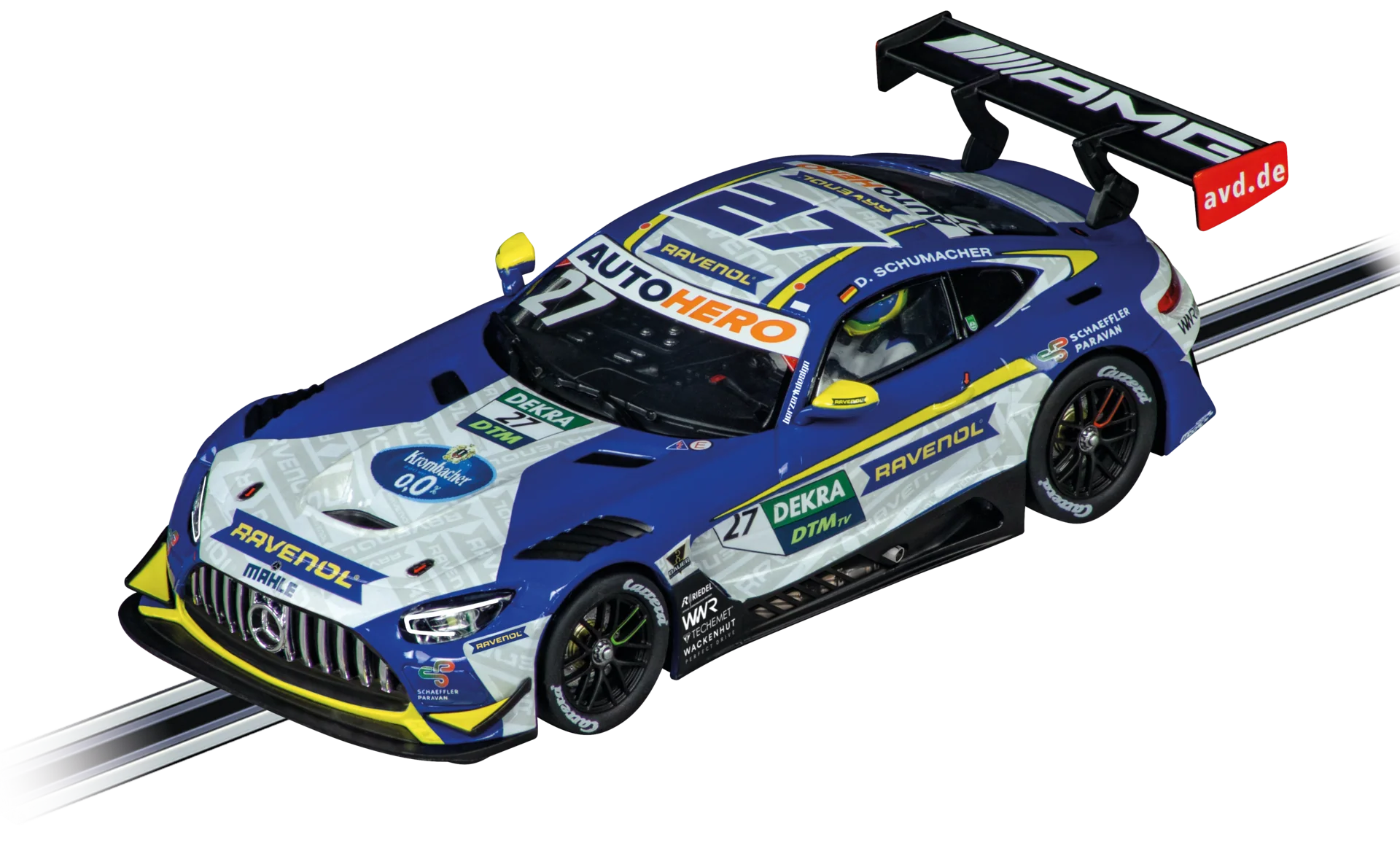 Carrera Evolution 132 Mercedes-AMG GT3 Evo Team Winward D.Schumacher, n°27 DTM 2022 27736