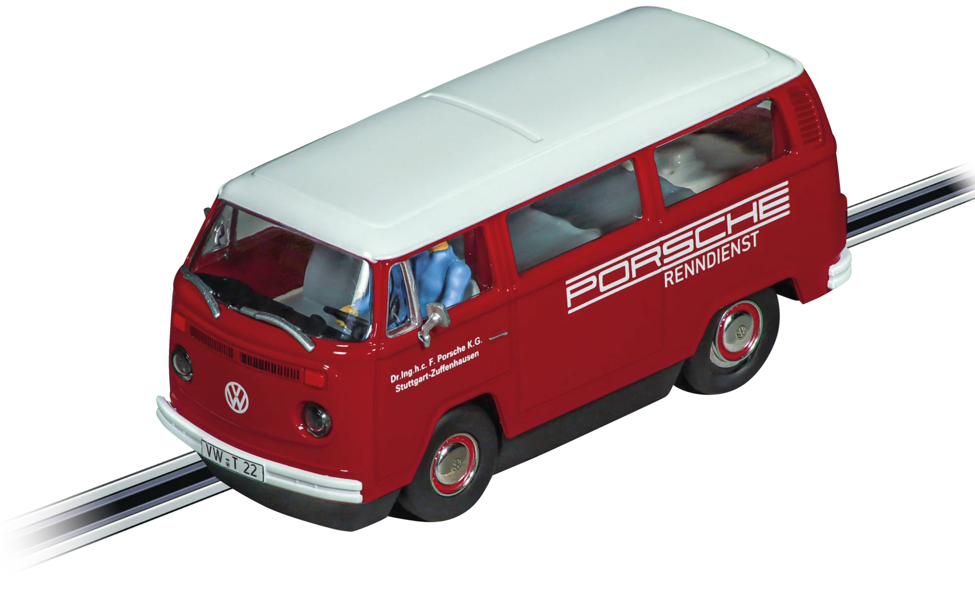 Carrera Evolution 132 VW Bus T2b Porsche Racing Service 27760