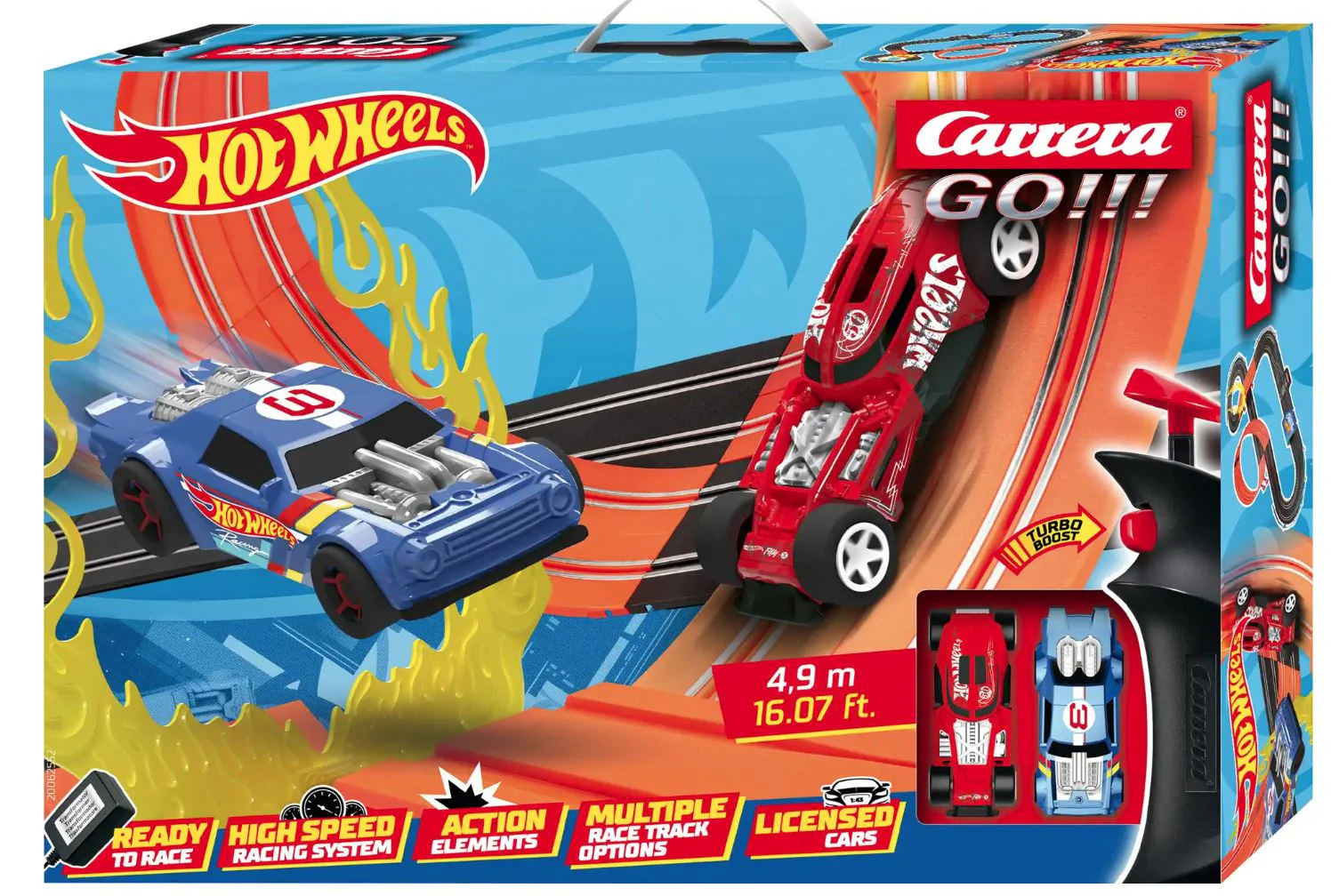 Carrera GO!!! Circuit Hot Wheels 4.9 62552
