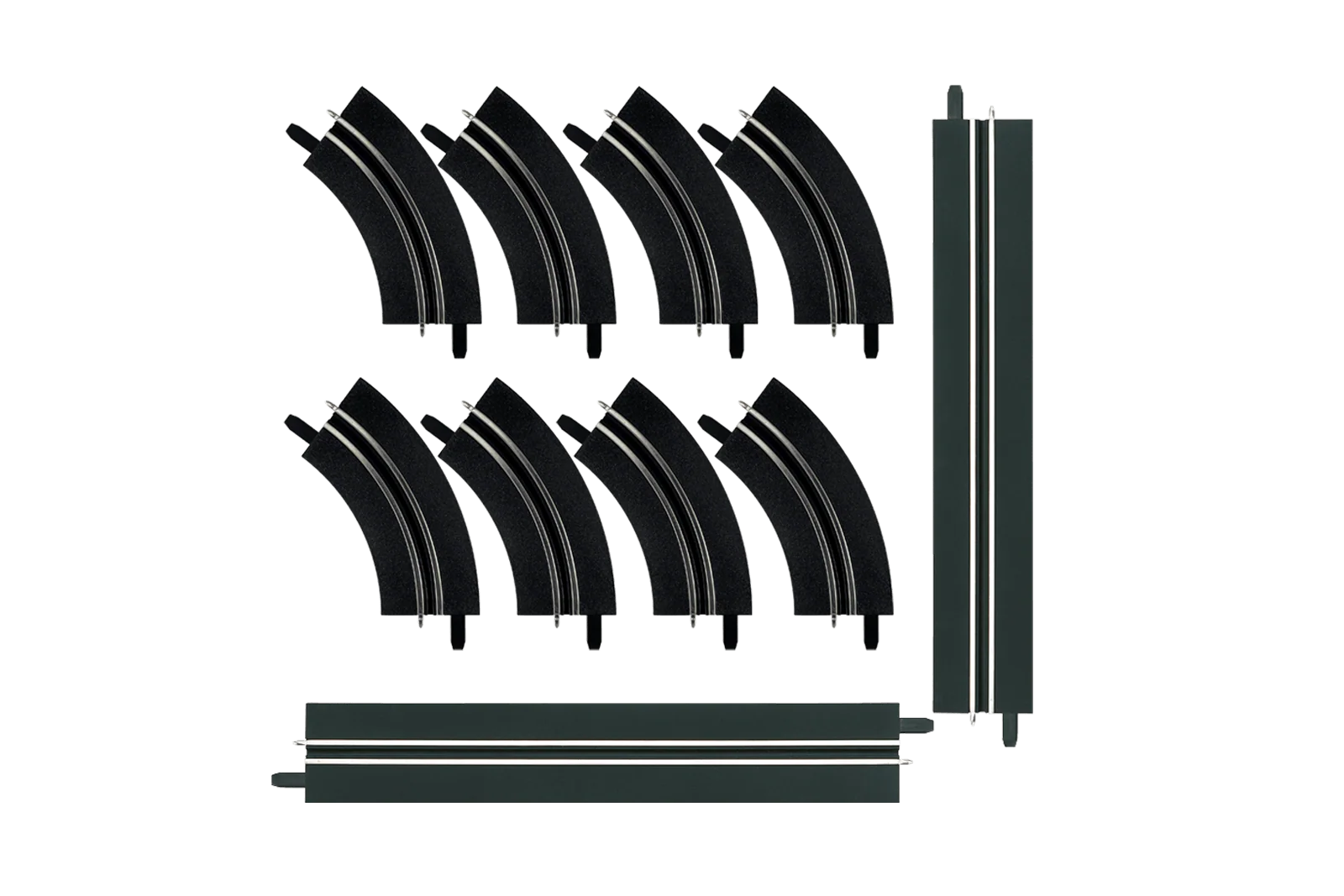 Carrera Go!!! Kit extension voie simple droite/courbe 61657